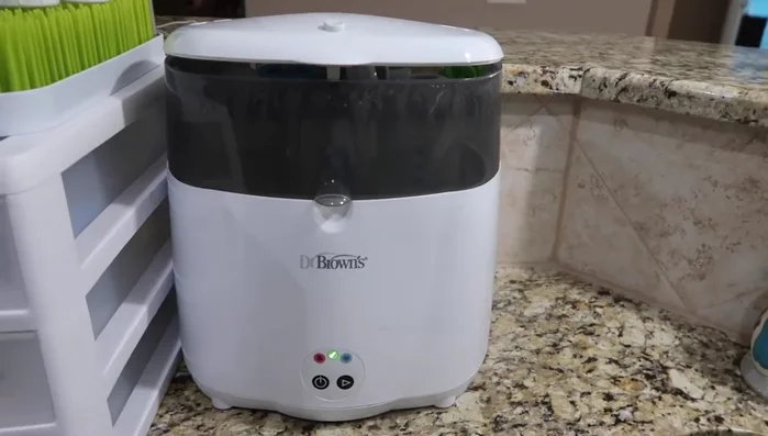 Dry bottles: Use a drying rack (like the Dr. Brown's accessory) to dry bottles and nipples separately.