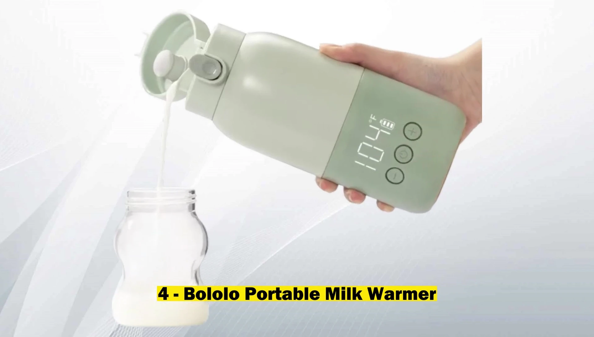 The Balo portable milk warmer shown at a toddler's birthday party.
