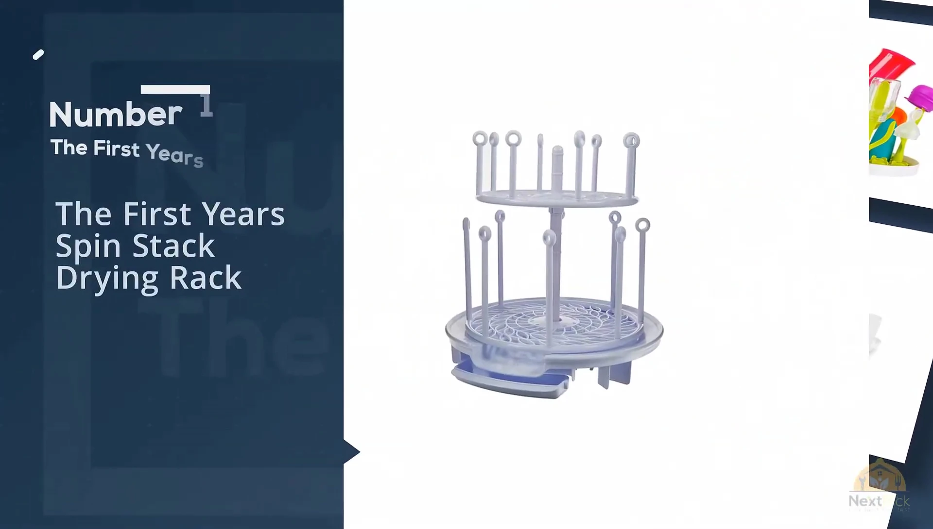 The First Years Spin Stack Drying Rack