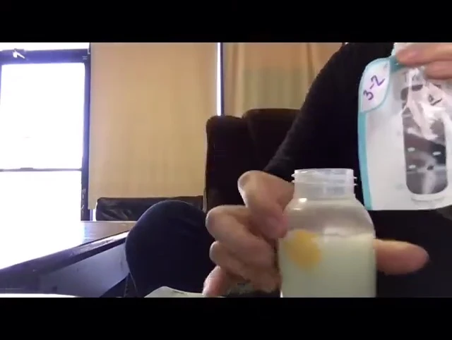 Screenshot demonstrating the filling process and measurement discrepancy.