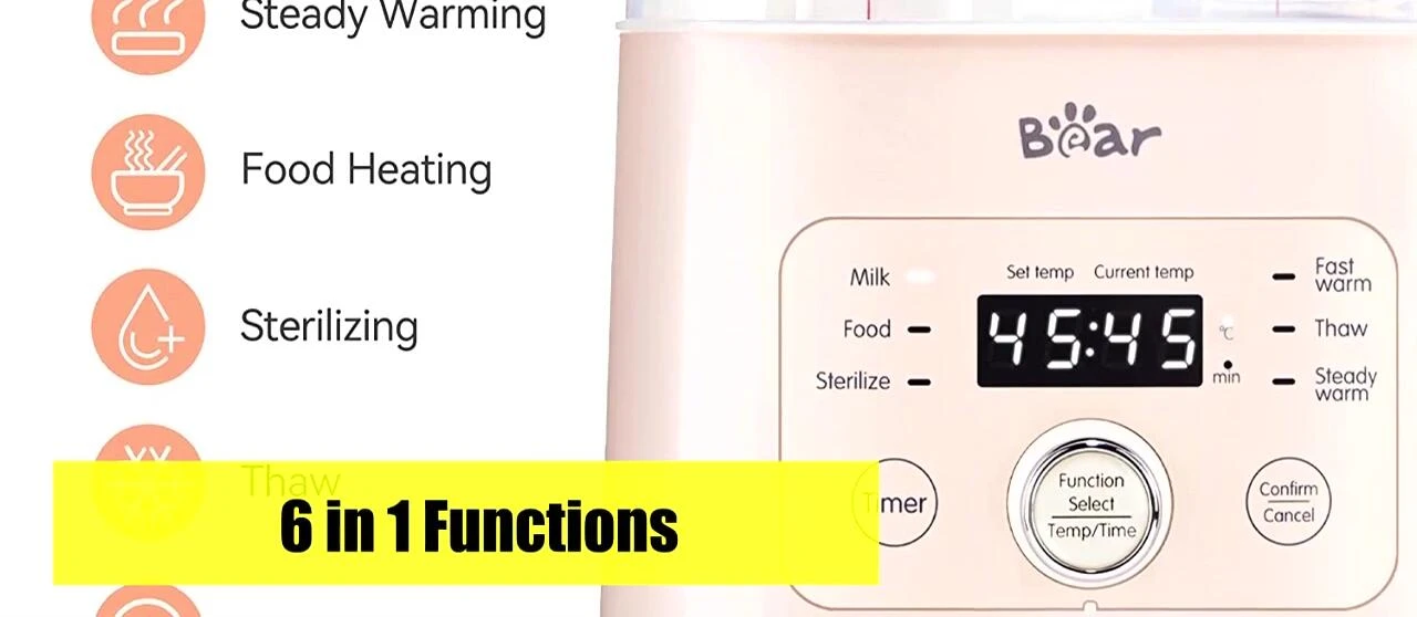 Baby Brew's temperature display and controls
