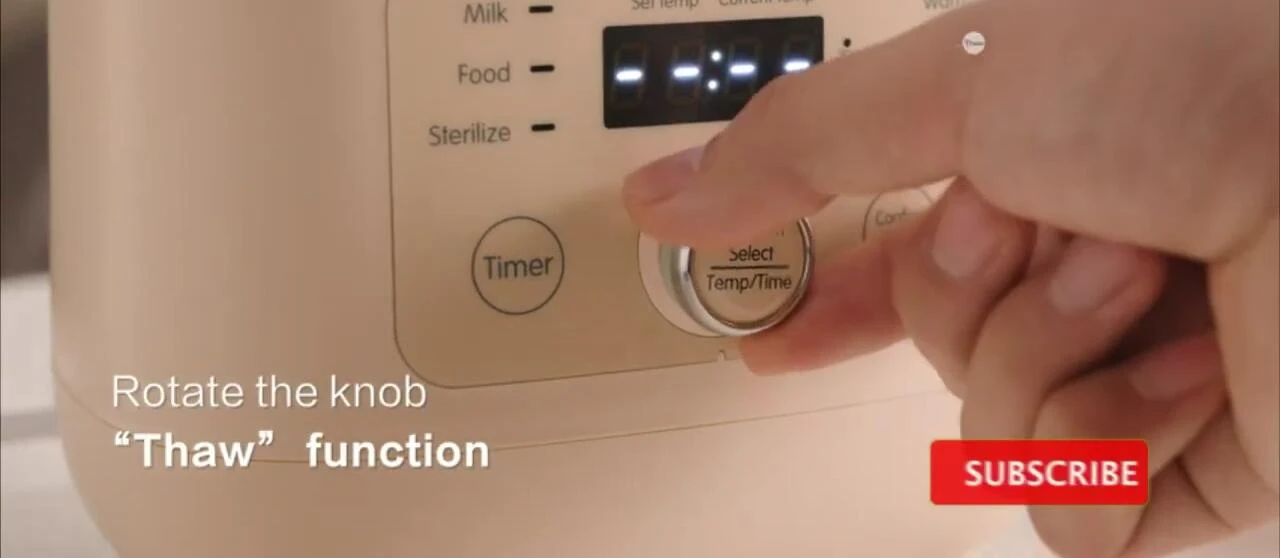 Baby Brew's steam sterilization feature