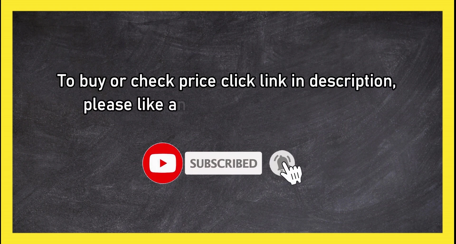 End screen with call to like and subscribe