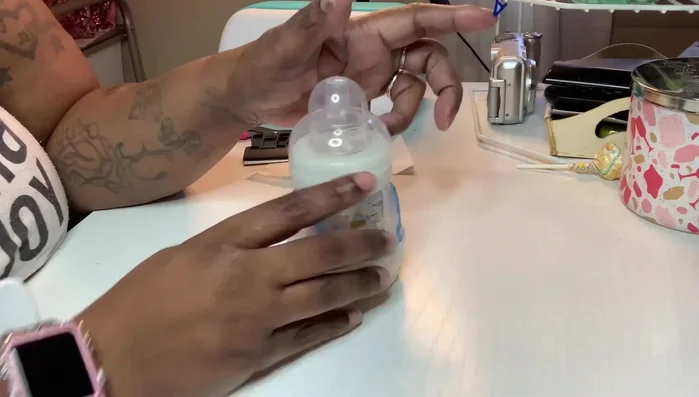 Use a scraper to firmly adhere all vinyl pieces, removing any remaining air bubbles or wrinkles.