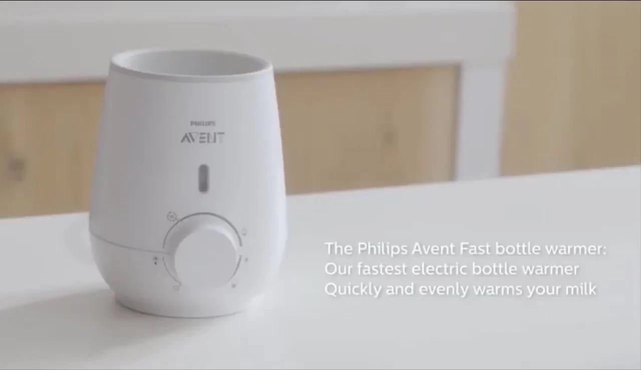 Philips Avent warmer during music montage