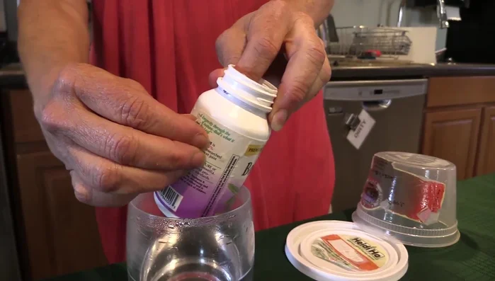 The label should peel off more easily after soaking.