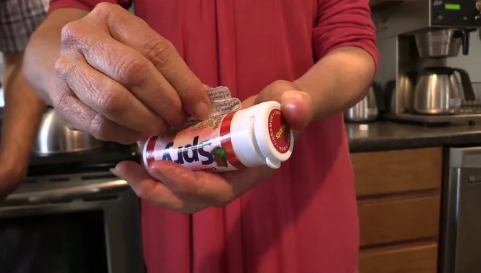 The label should then peel off more easily.