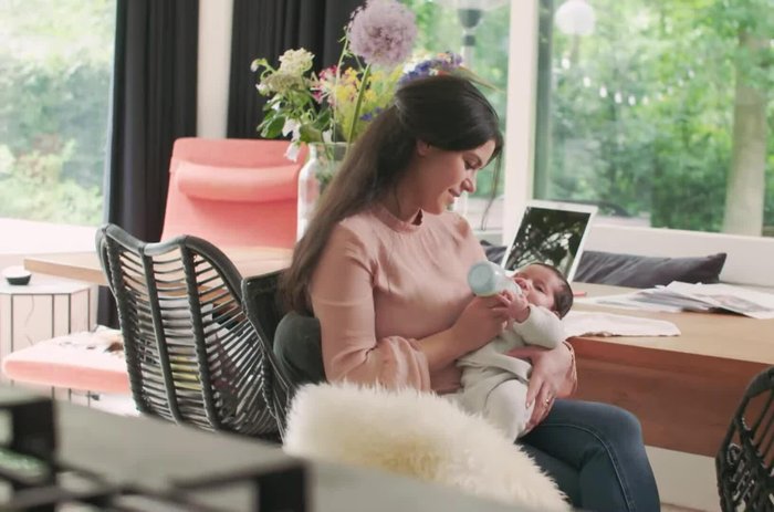 Consider your baby's age, sucking strength, and the thickness of the food.