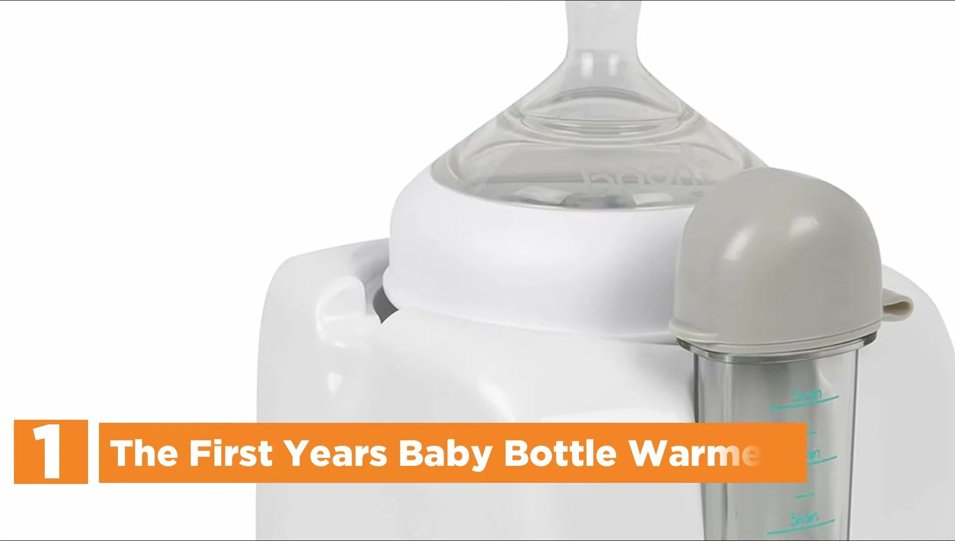 The First Years Simple Serve warmer highlighting its user-friendly design
