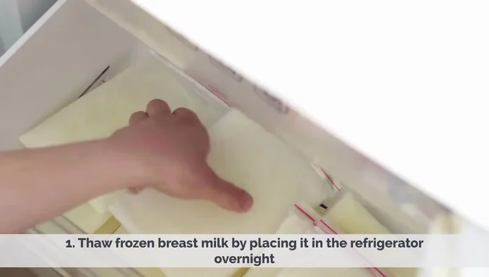 Use a clean, sterilized bottle and nipple. Avoid reusing disposable bottle liners and discard any leftover milk after feeding.