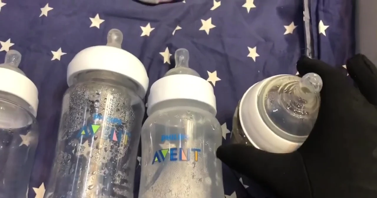 Image showing the Tommee Tippee bottle.