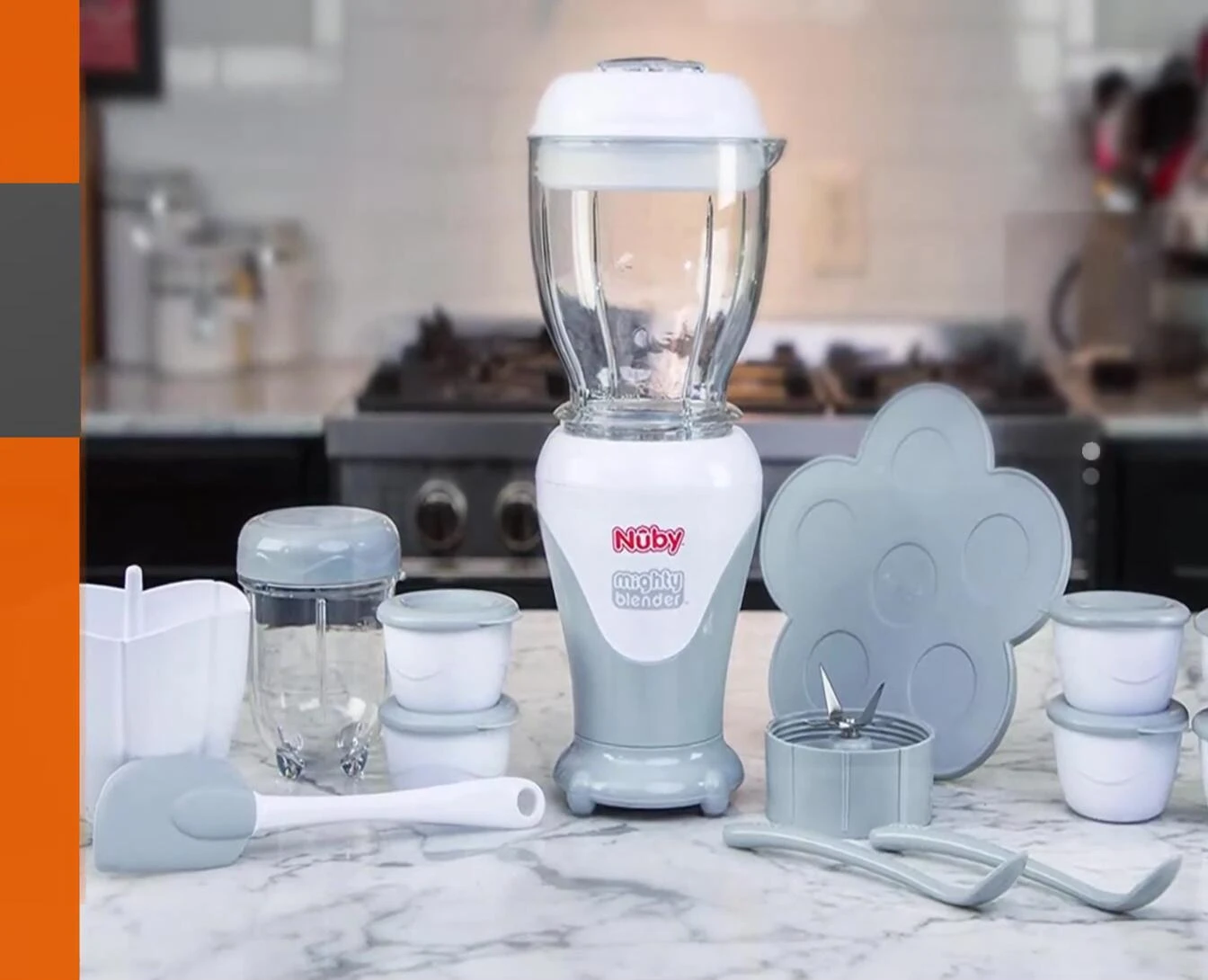 Nuby Mighty Blender Baby Food Maker Kit