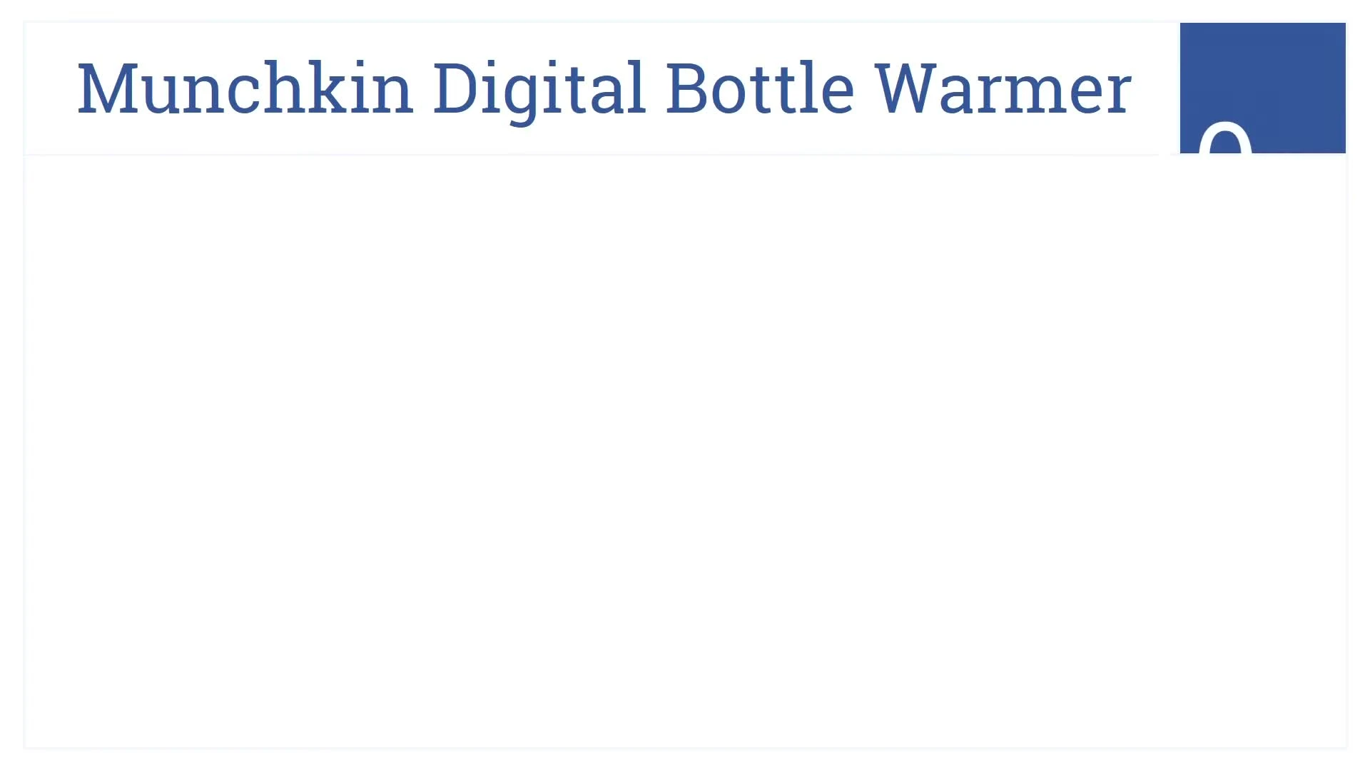 Munchkin Digital Bottle Warmer
