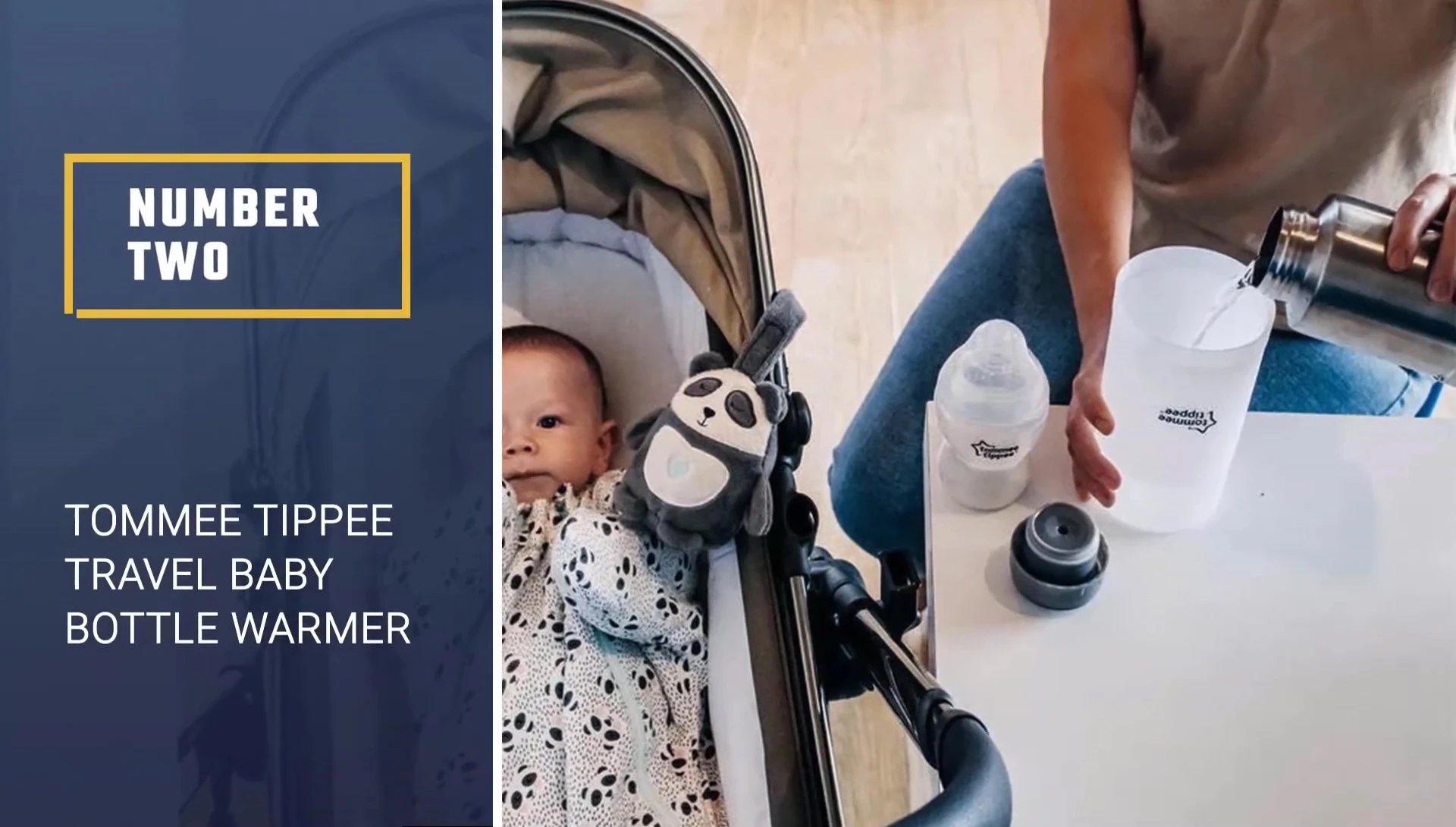 Tommy Tippee Travel Baby Bottle Warmer shown