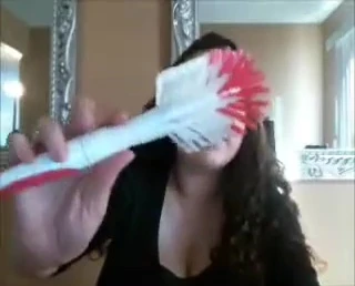 The Tommee Tippee bottle and nipple brush.