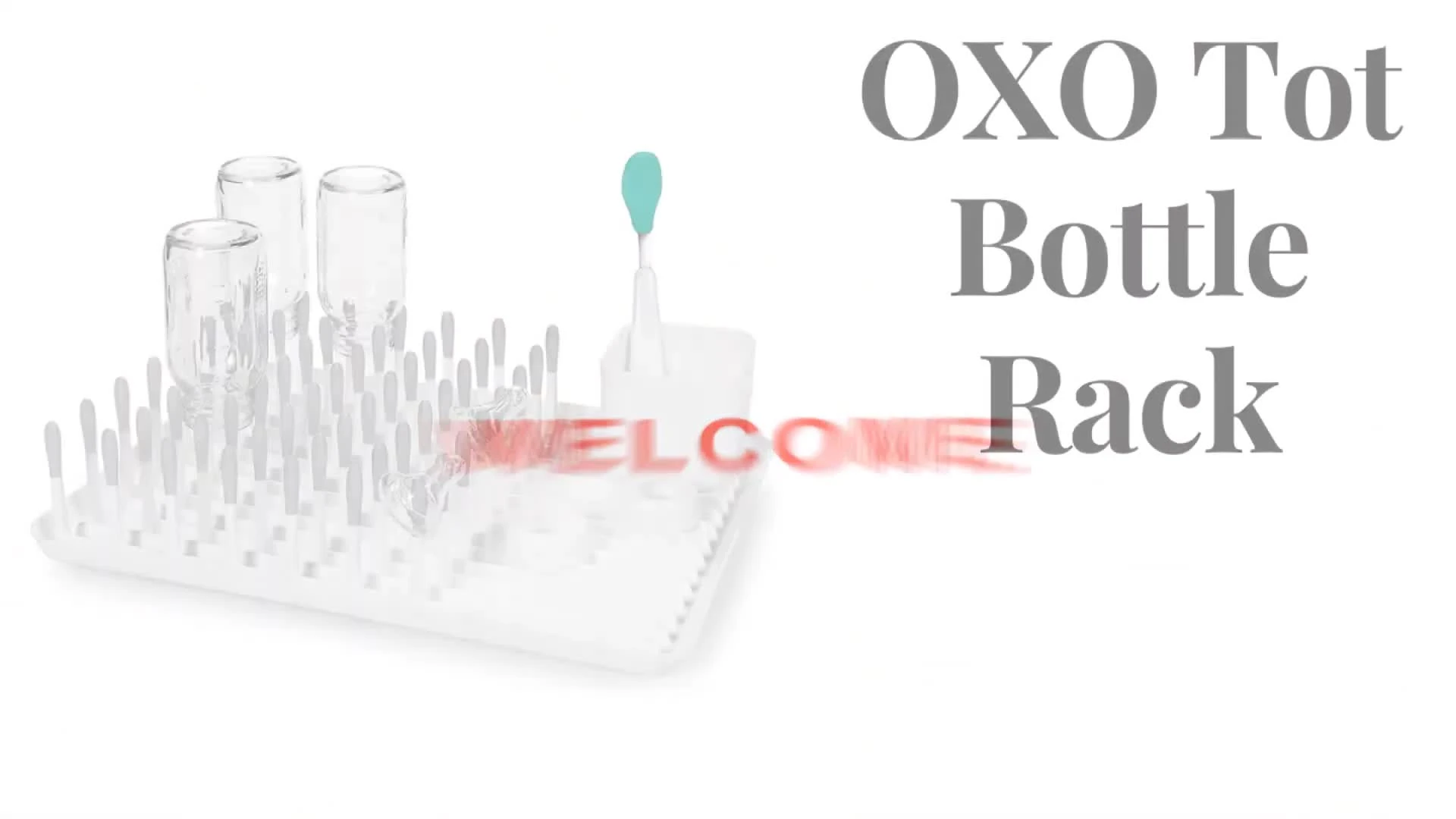 Oxo Top Bottle Rack showcasing its overall design