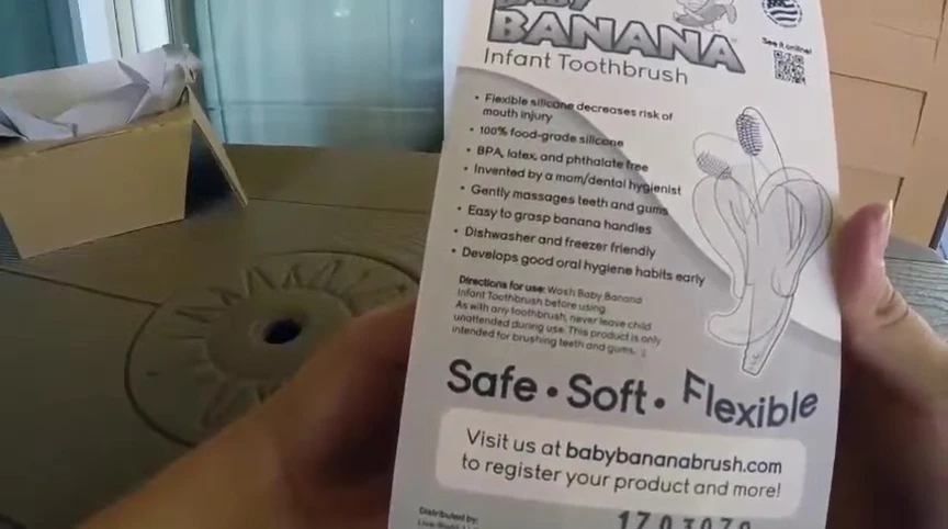 Close-up shot of the instructions on the packaging