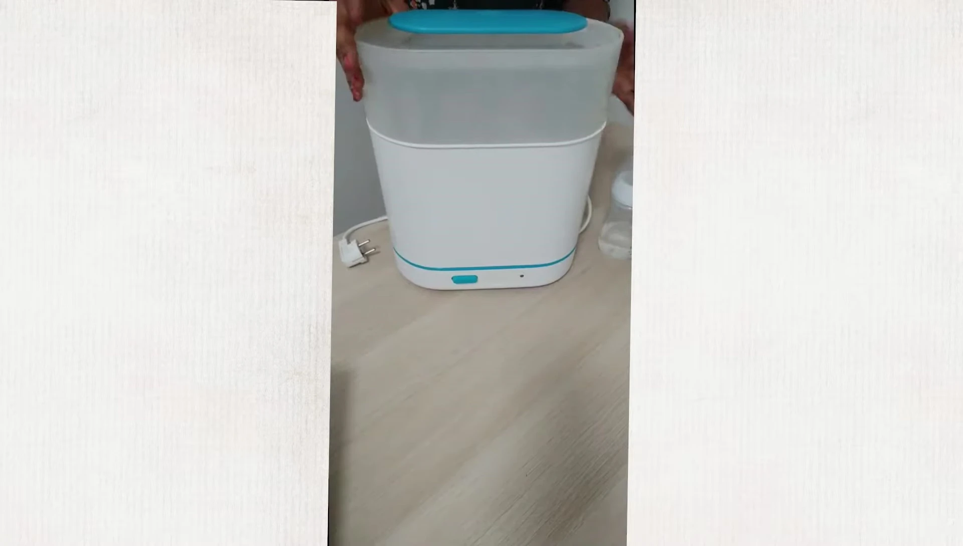 Overview of the three-chamber sterilizer