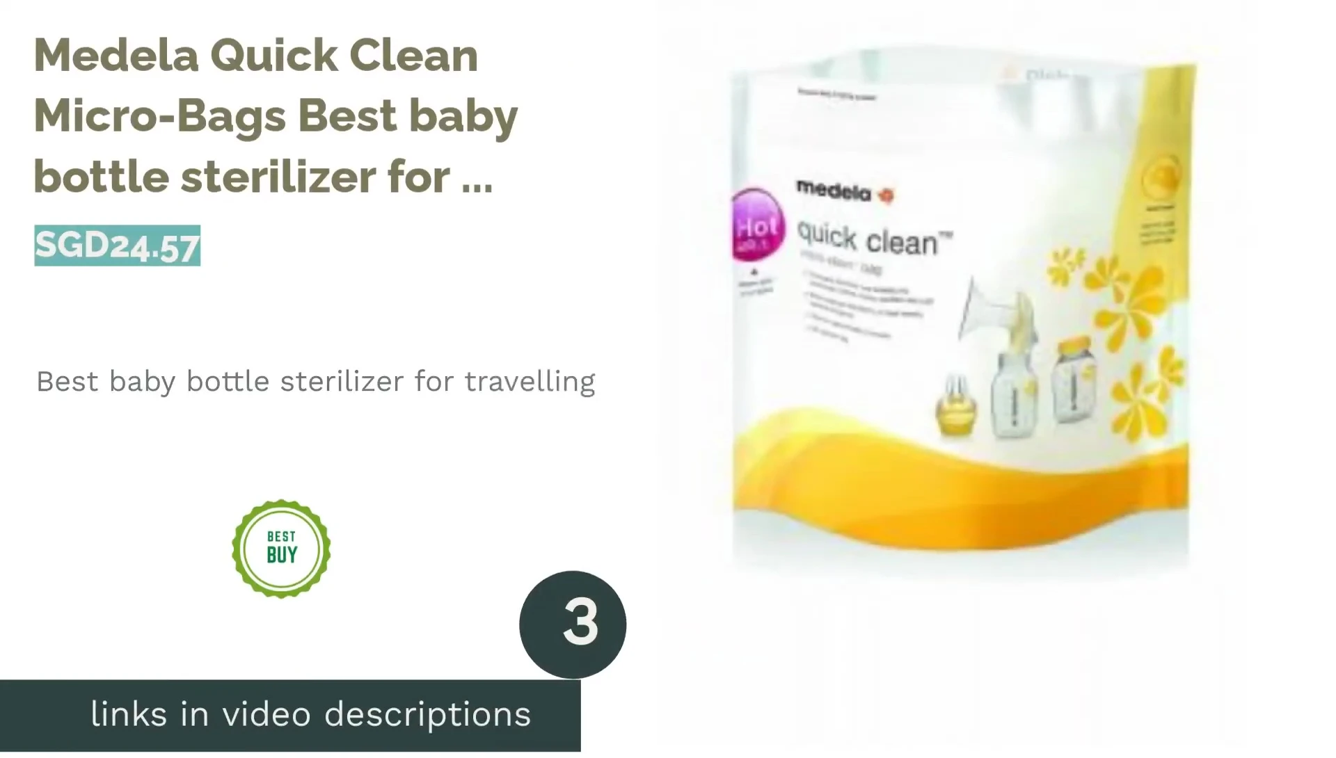 Medela Quick Clean Micro Steam Bags