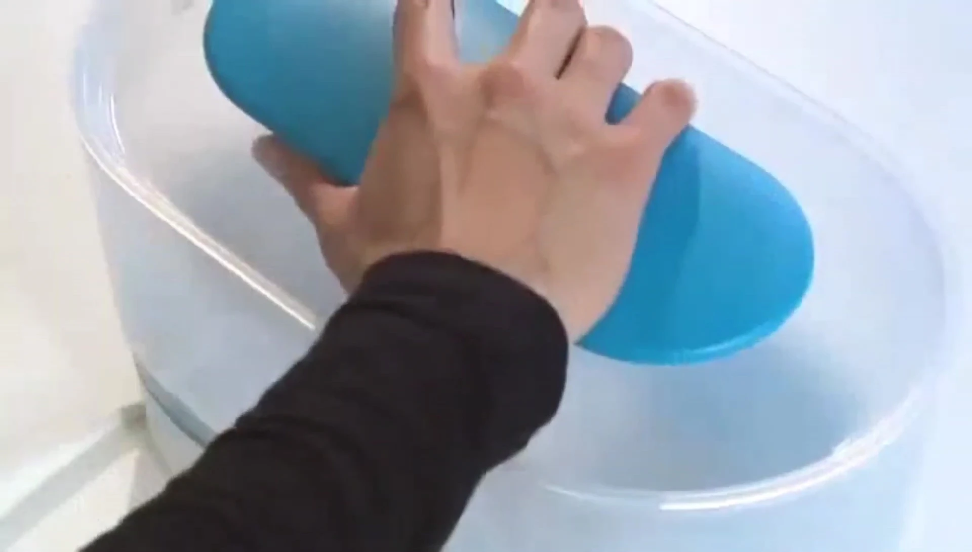 Sterilizer in use