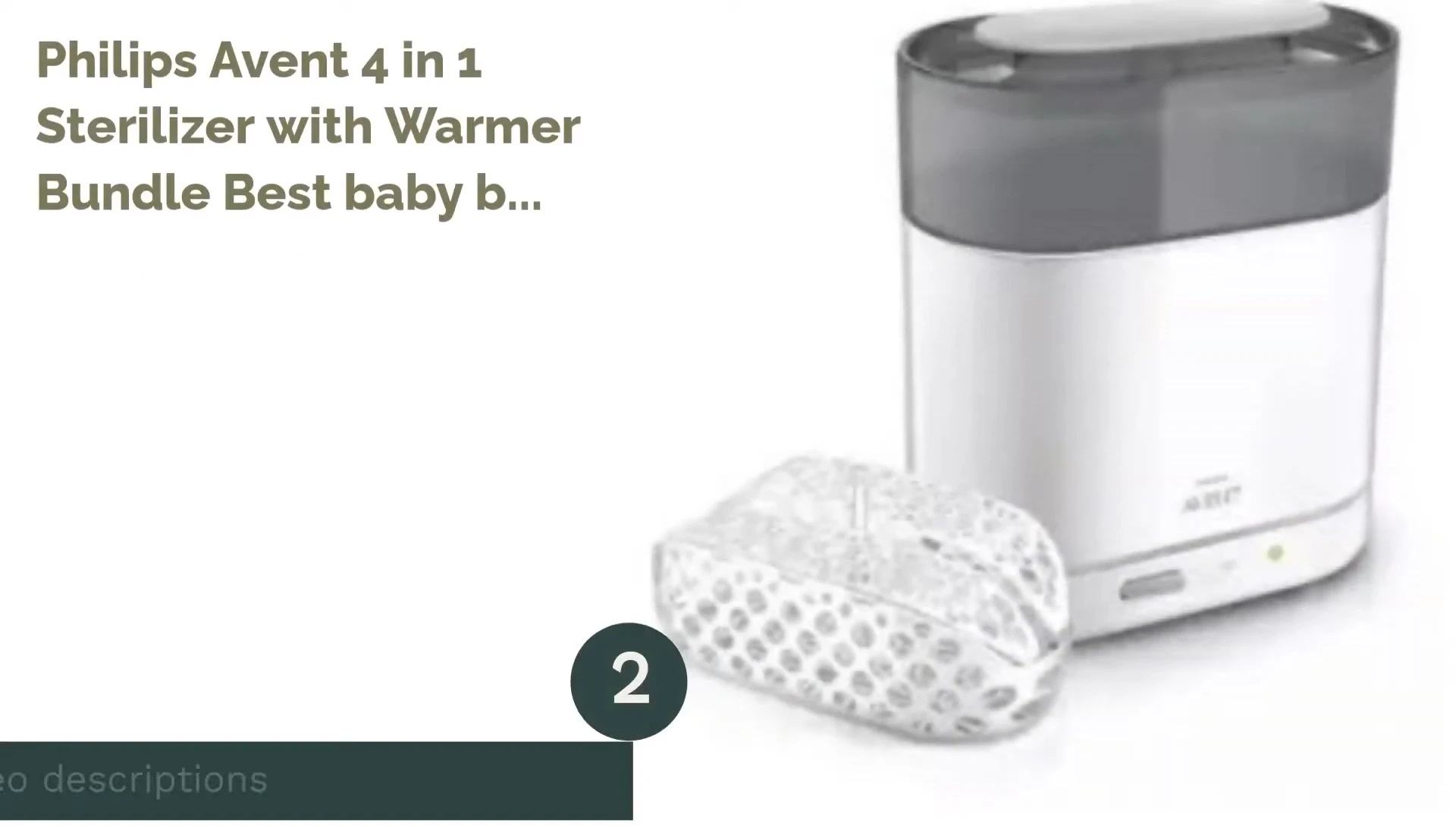 Philips Avent 4-in-1 Sterilizer