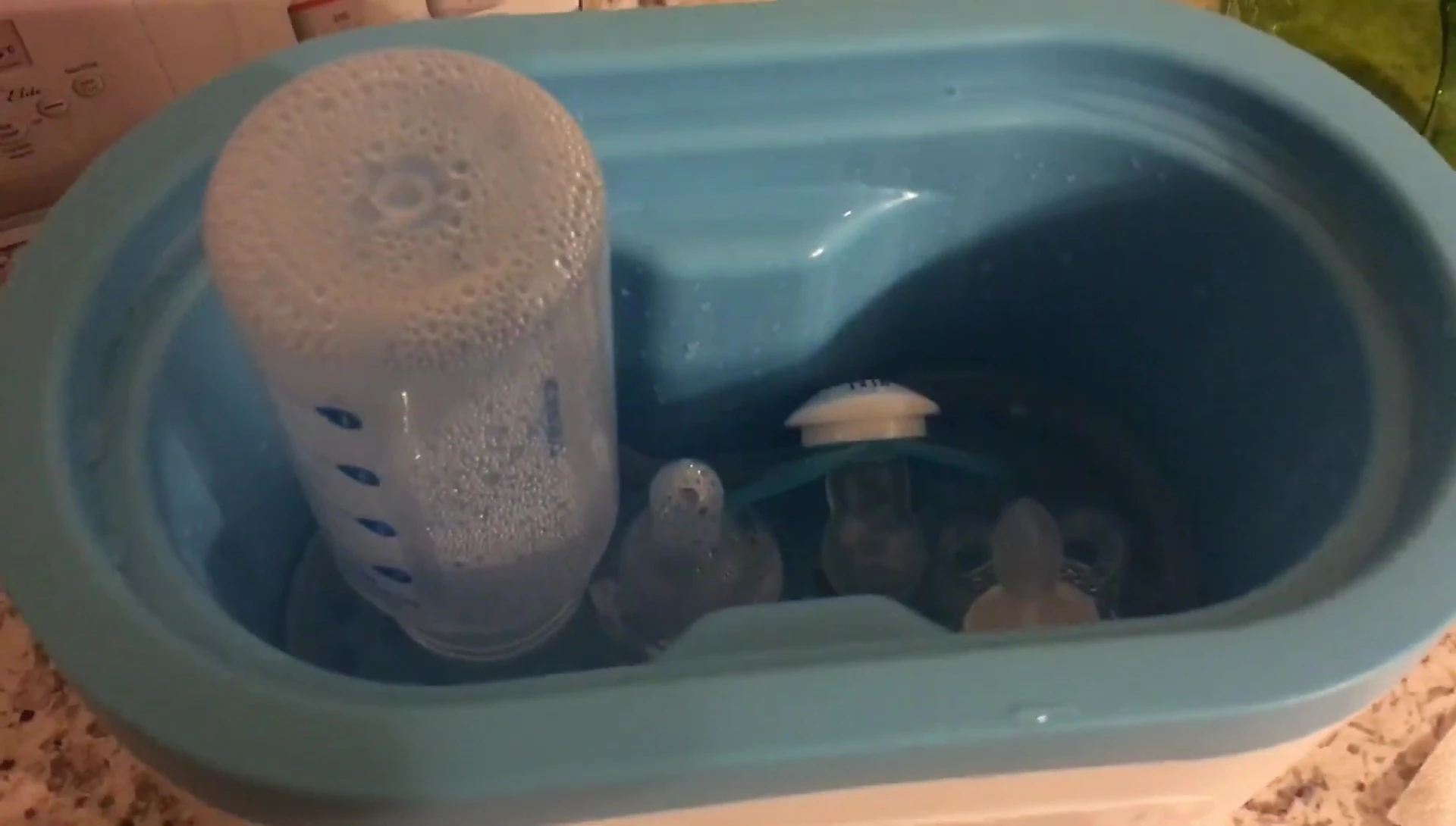 Final shot showcasing the clean sterilized items.