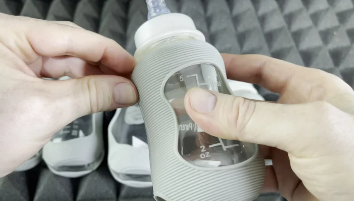 Examine the nipple again for ease of removal and reattachment.