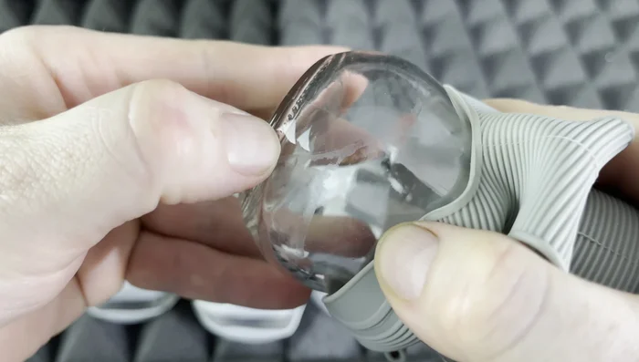 Examine the nipple again for ease of removal and reattachment.