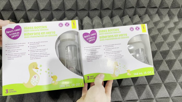 Important: Always wash bottles before first use.