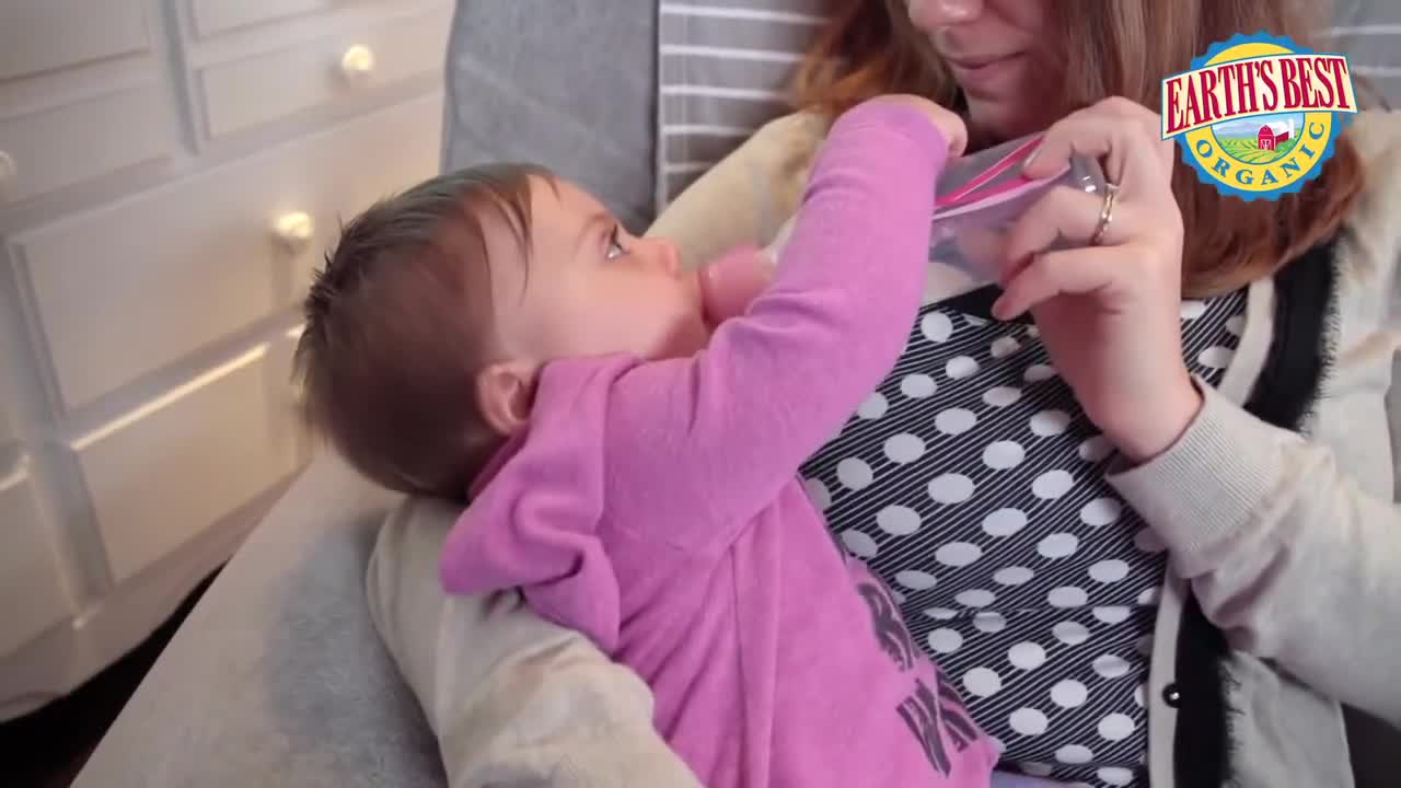 Text overlay: first choice for infants growth and development