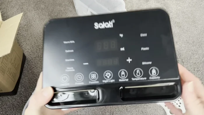 Fill the warmer with water (the heating method).