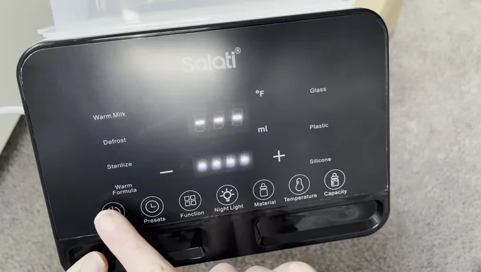 Adjust the temperature to your desired level.