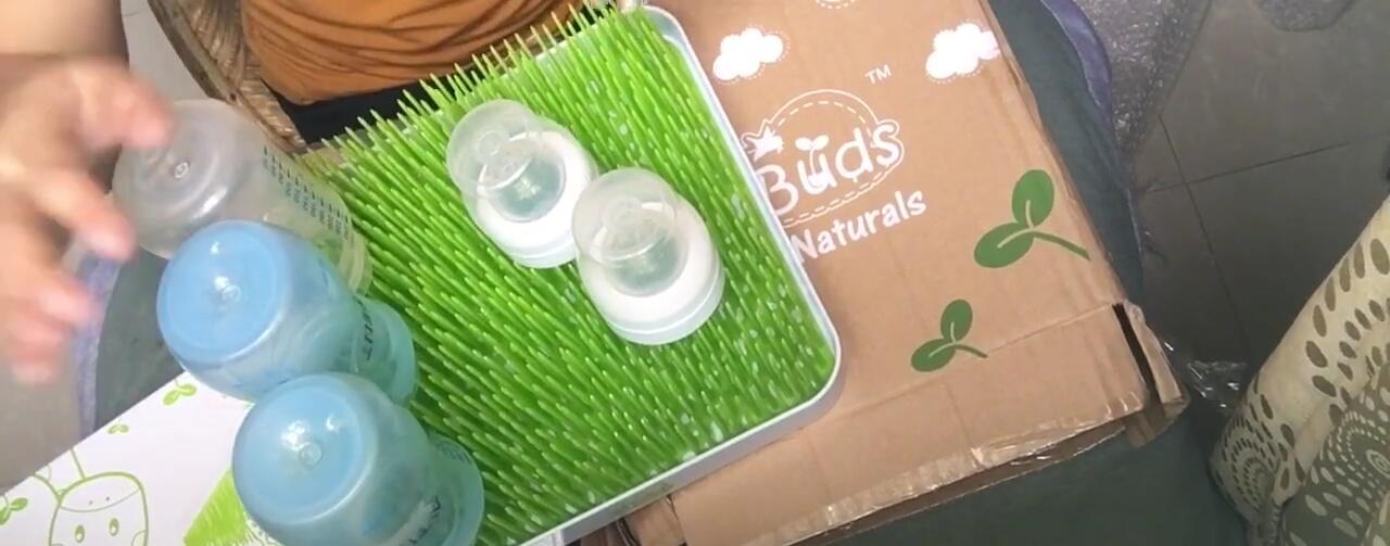 Demonstration of the rack's capacity for multiple bottles