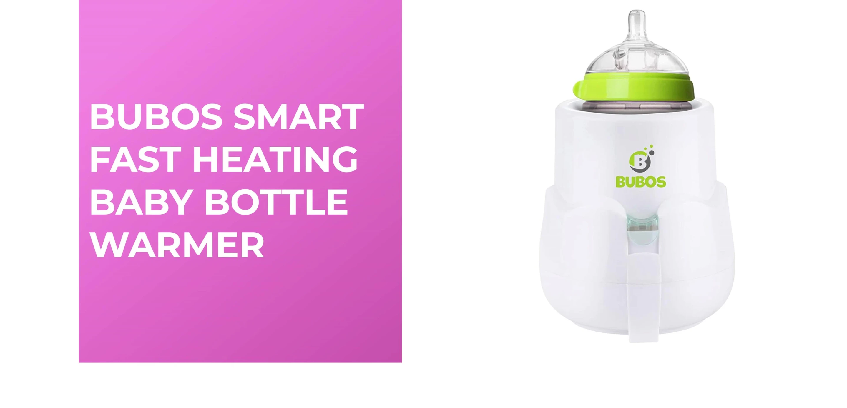 Bubo Smart Bottle Warmer displayed