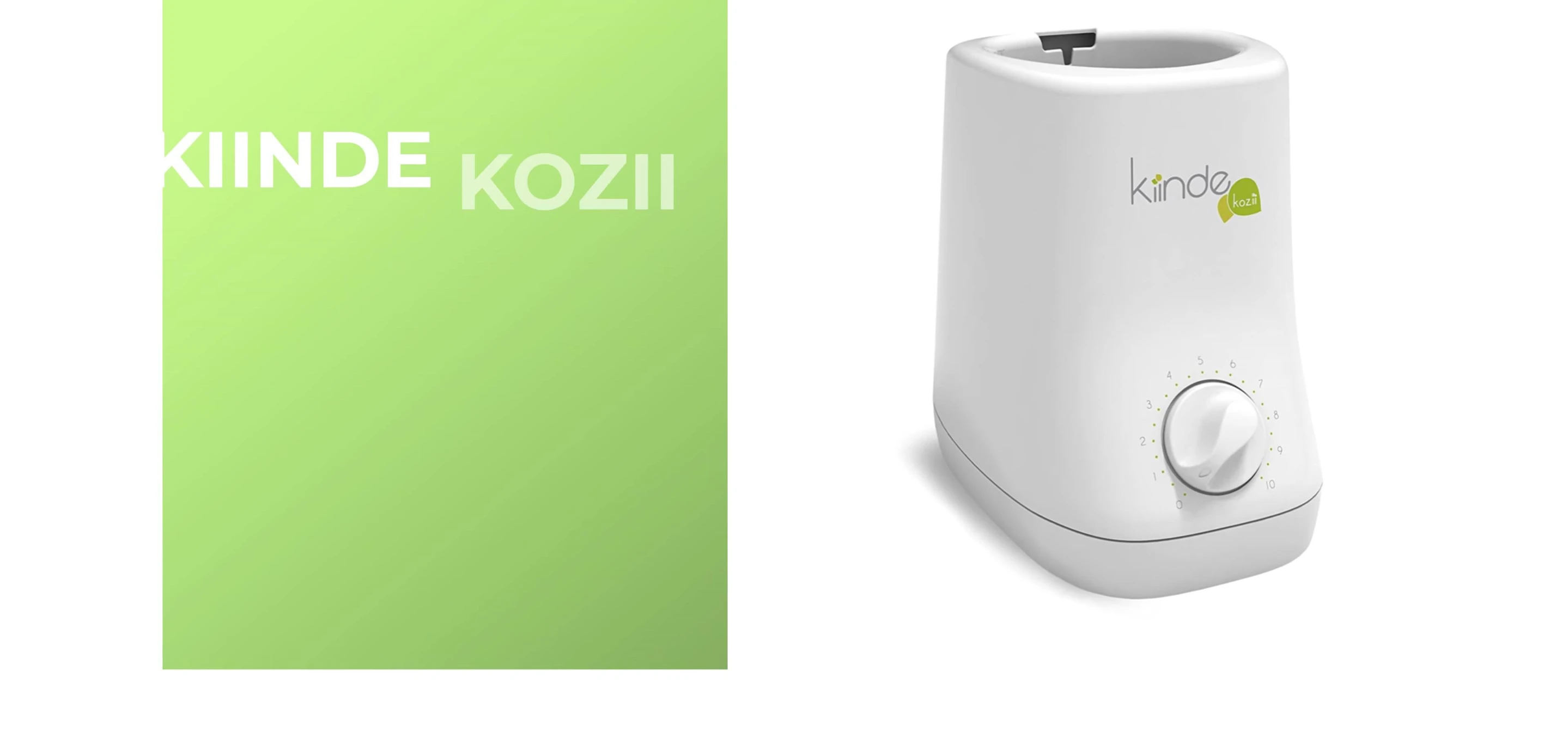 Kind Cozyi Baby Bottle Warmer shown