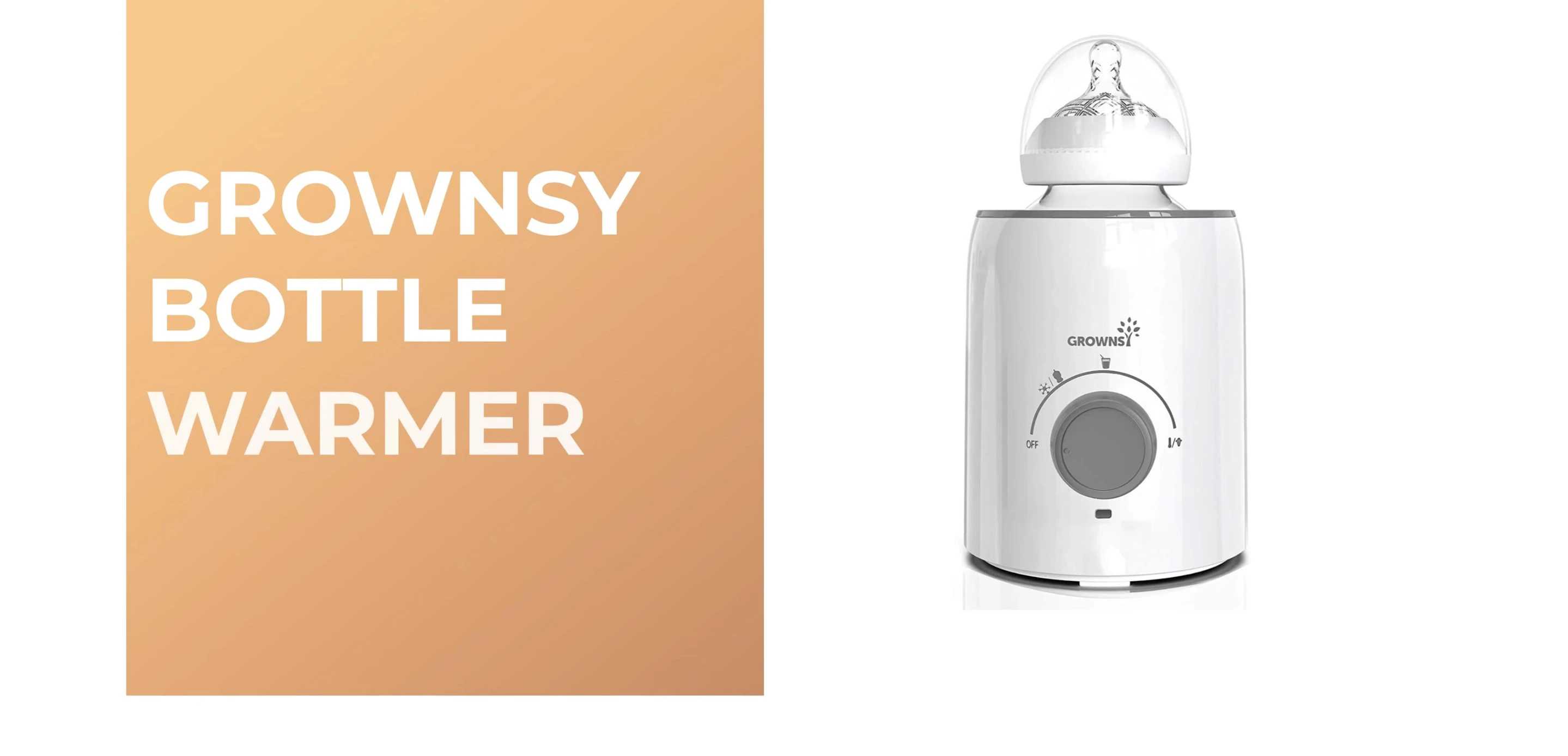 Grown Sea Bottle Warmer displayed