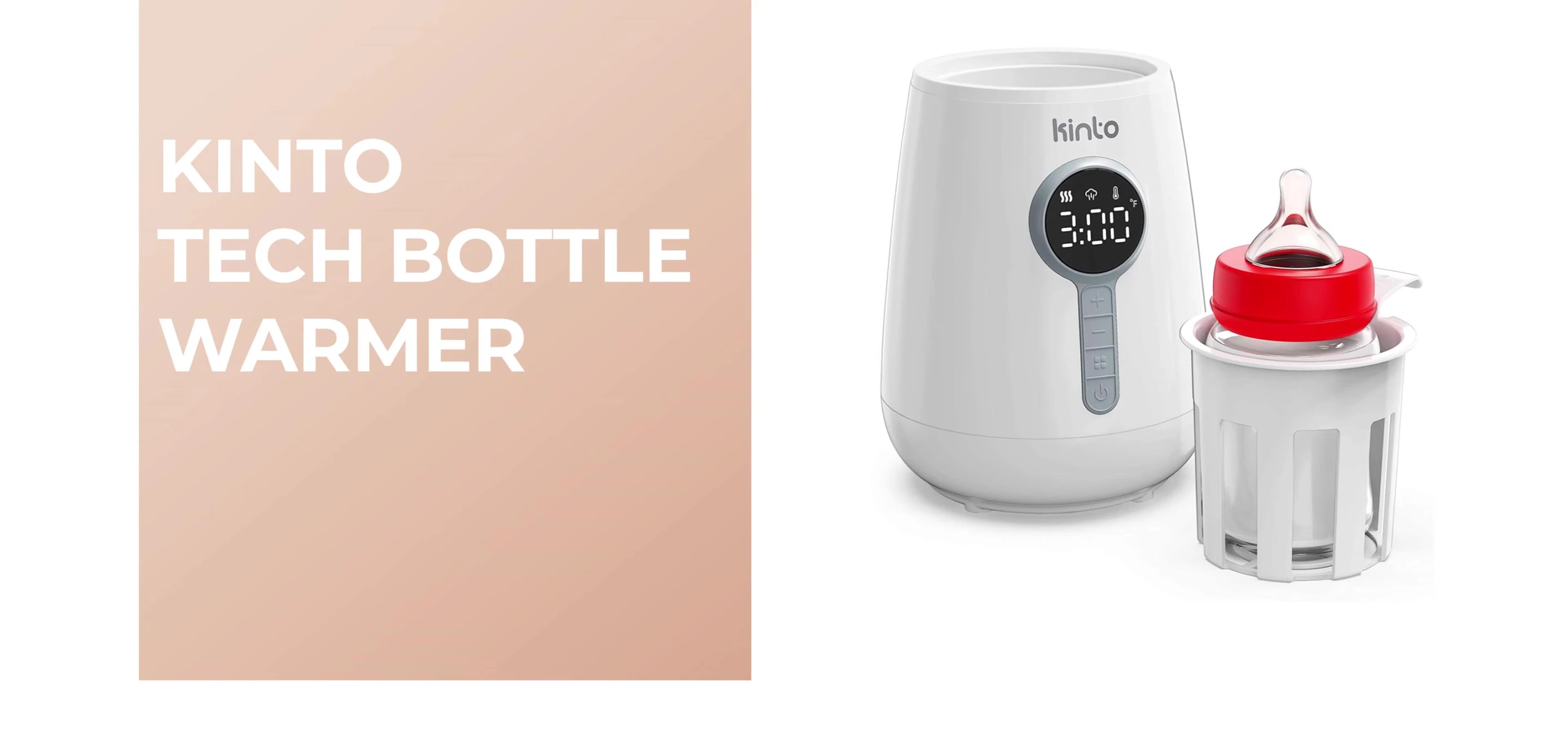 Kinto Tech Bottle Warmer displayed